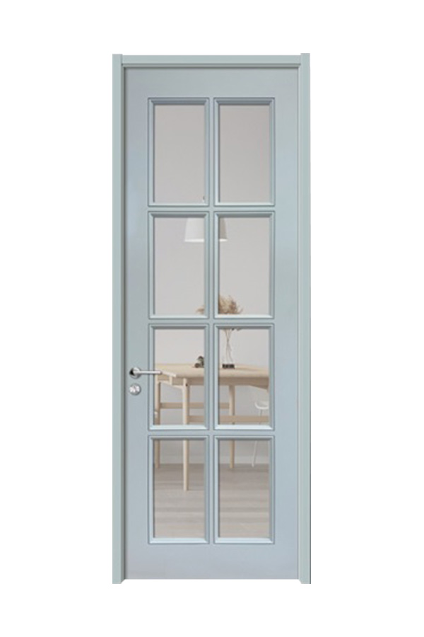 GG-04 Puerta de vidrio para dormitorio de estilo europeo simple