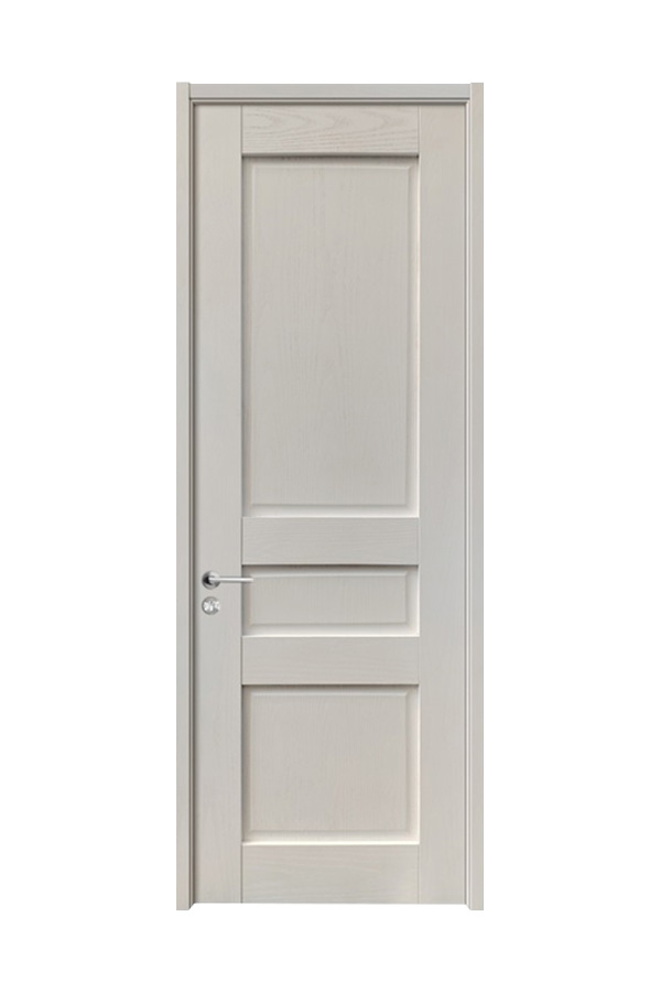 GP-012 Puerta de pintura europea de lujo beige de 3 paneles