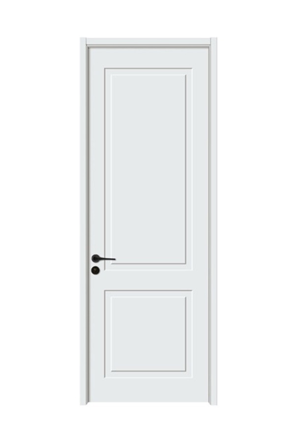 GP-04 Minimalismo Puerta pintada de madera maciza estilo americano