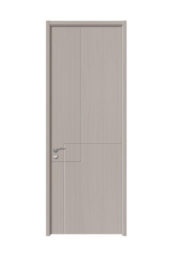 GY-P076 Puerta de MDF de PVC impermeable a prueba de humedad para dormitorio