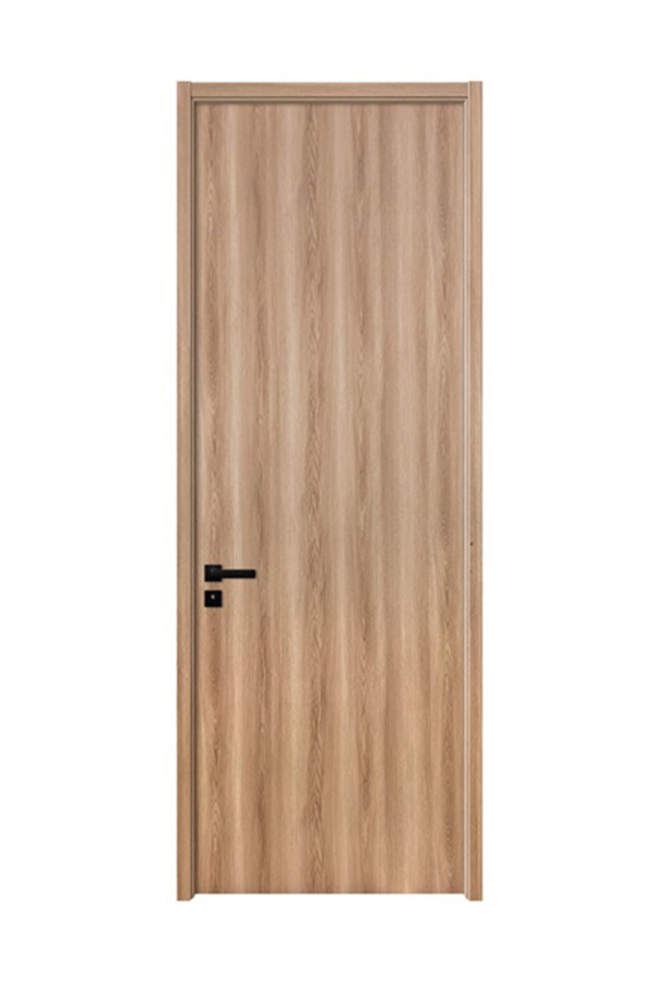 Puerta empotrada laminada HPL interna de madera moderna GL-02